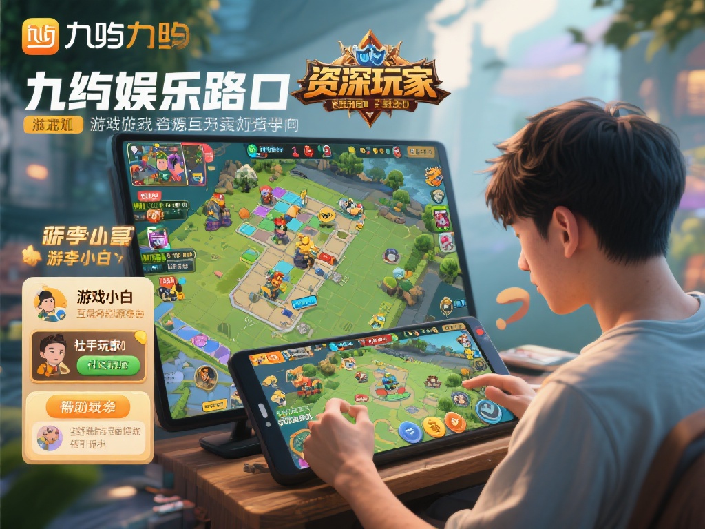 以一位普通玩家小李的经历为例，他在九游娱乐路口首次